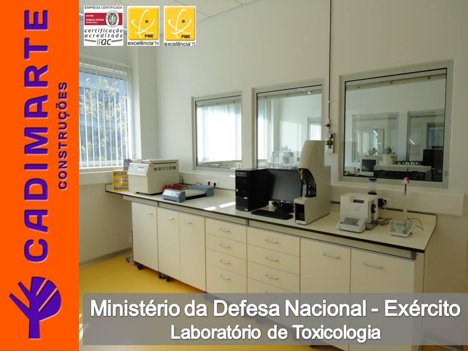 Ministério da Defesa Nacional - Exército  Laboratório de Toxicologia